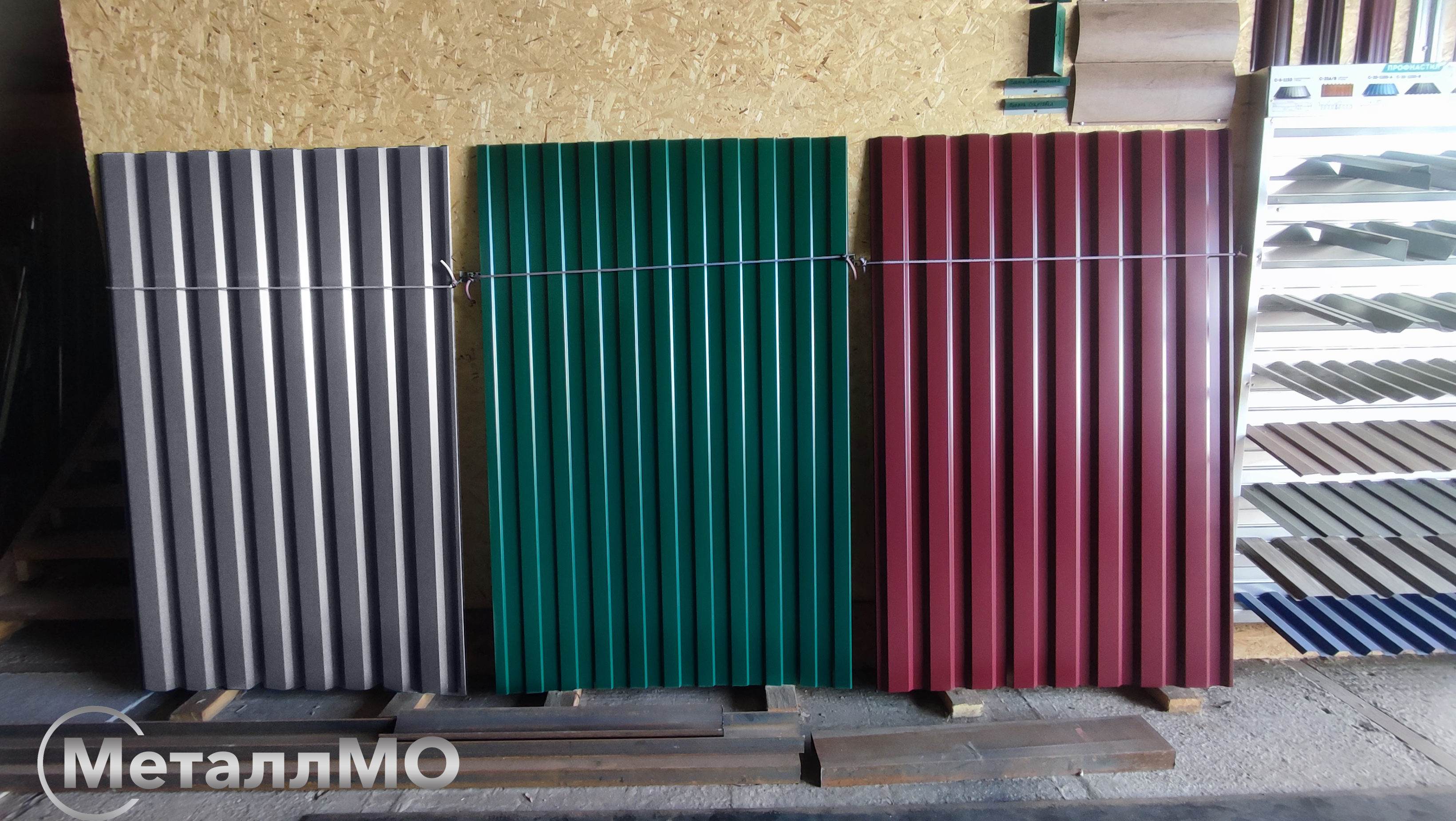 profnastil okrashennyy s8 0 4kh1150 1200 kh2000 ral 7004 signalnyy seryy