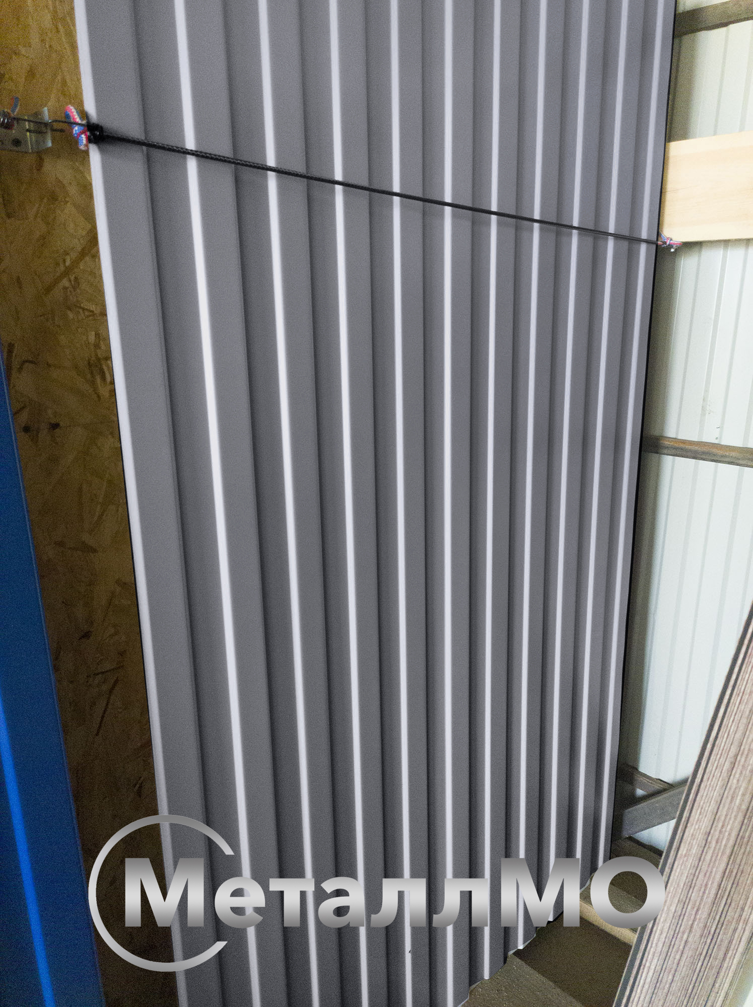 profnastil okrashennyy s8 0 4kh1150 1200 kh2000 ral 7004 signalnyy seryy